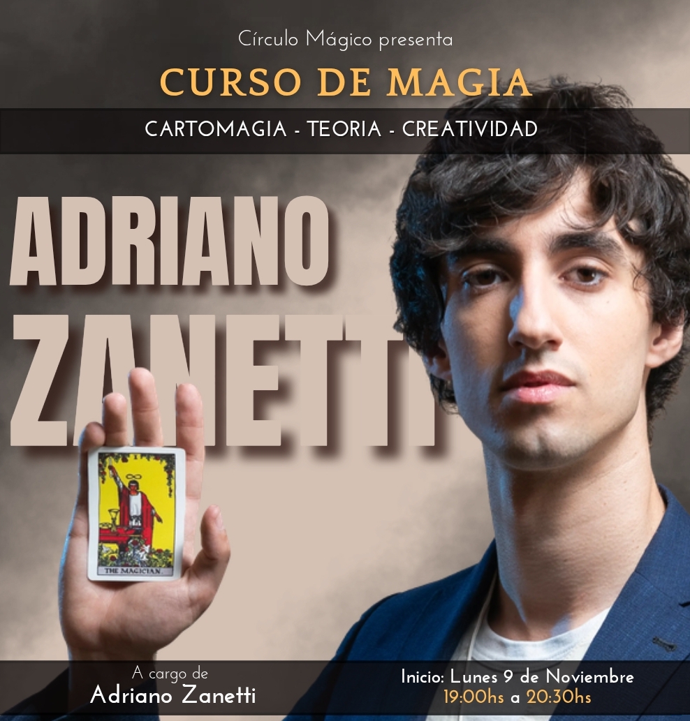 Curso de Magia con Adriano Zanetti 